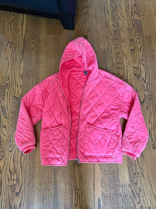 wild fable Jackets & Blazers - wild fable Quilted Hooded Jacket in Bright Pink